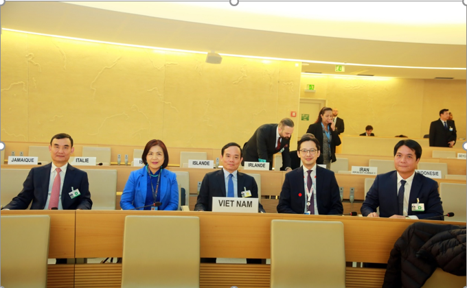 Dấu ấn Việt Nam tại Hội đồng Nhân quyền năm 2023
