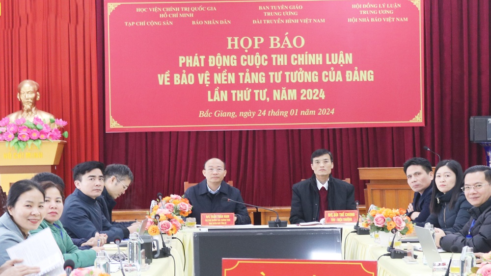 Phát động cuộc thi chính luận về bảo vệ nền tảng tư tưởng của Đảng lần thứ tư, năm 2024