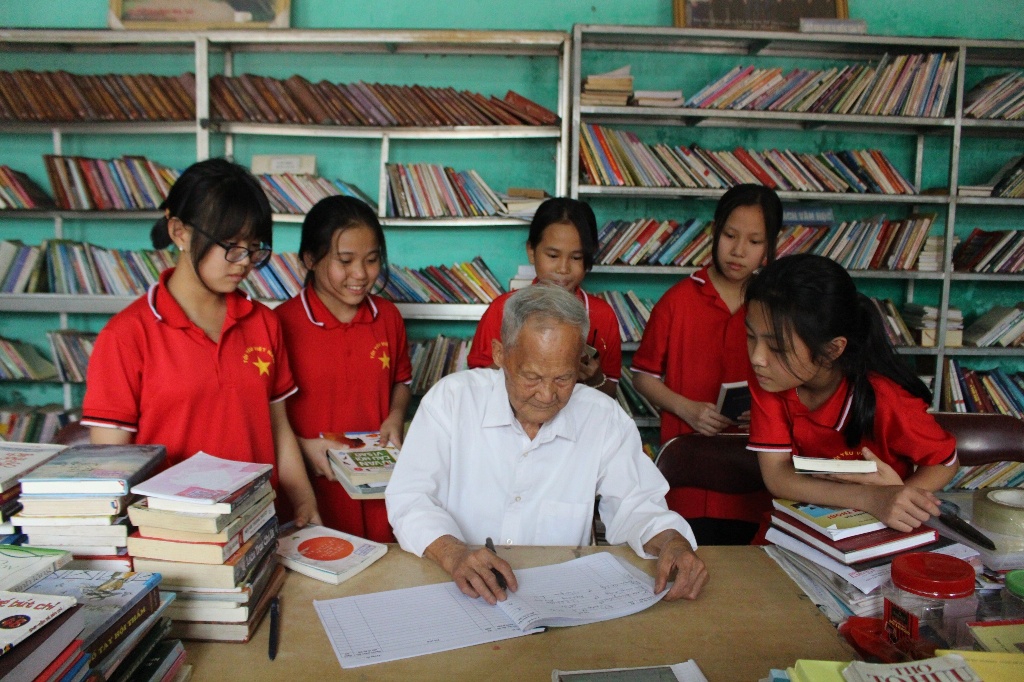 Cụ Đào Quang Huy: Gương sáng trong lan tỏa văn hóa đọc tới cộng đồng