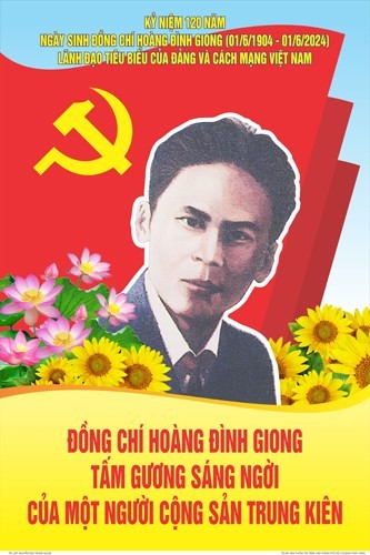 Hoàng Đình Giong - người cán bộ chính trị, quân sự cấp cao thuộc  thế hệ đầu tiên của Đảng và...